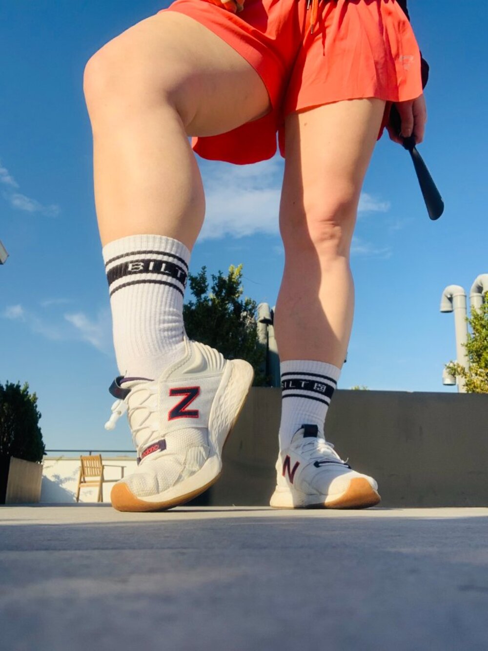New Balance Women's Shoes Used White Vintage Elastic Sneakers
